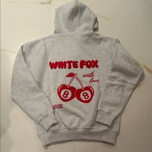 Brand New White Fox Hoodie